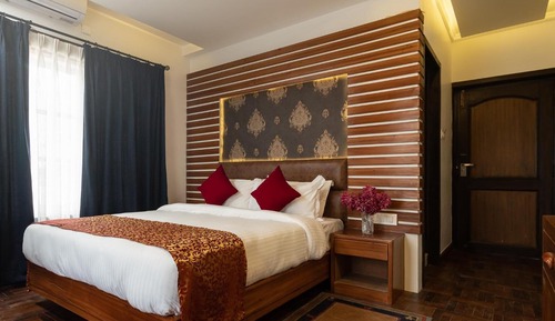 Habitación Confort doble, vistas al jardín