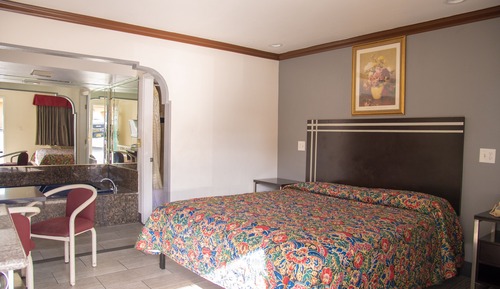 Habitación, 1 cama de matrimonio grande, no fumadores, bañera de hidromasaje