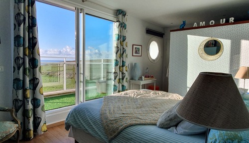 Habitación Confort doble, balcón, vistas al mar