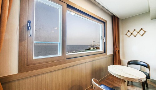 Habitación familiar con 2 camas individuales, vistas al mar (New Building)