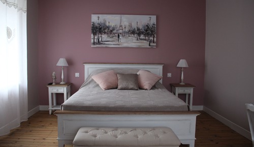 Habitación romántica, 1 cama de matrimonio, no fumadores (Chambre Charme)