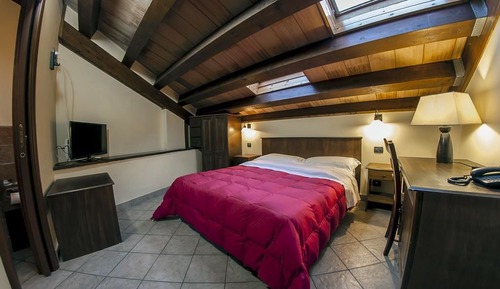 Habitación económica con 1 cama doble o 2 individuales (Attic)