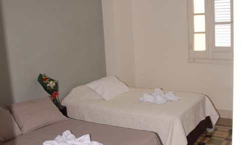 Habitación familiar con 2 camas individuales, 2 camas individuales, no fumadores, baño privado