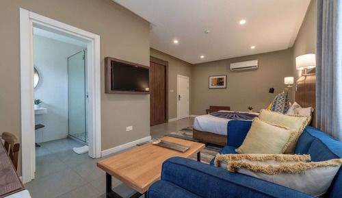Habitación Deluxe doble, 2 camas de matrimonio, no fumadores