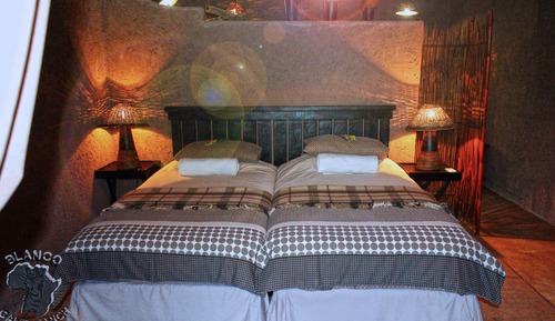 Chalet Confort, 2 camas individuales, accesible para personas con discapacidad, vistas al jardín
