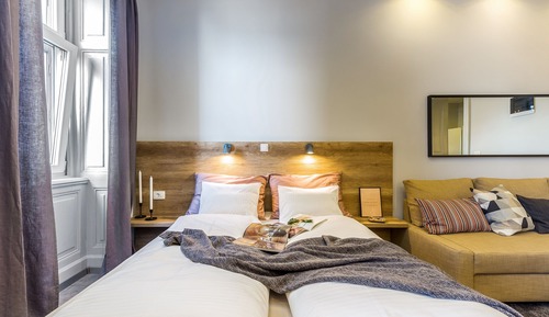 Apartamento Deluxe, 1 cama doble con sofá cama (1)