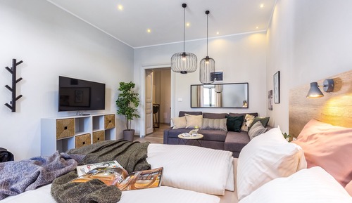Apartamento Deluxe, 1 cama doble con sofá cama (2)