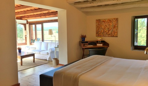 Suite junior, vistas al jardín