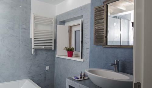 Habitación estándar doble, 1 cama de matrimonio, vistas al mar (Quarto Praia Grande)