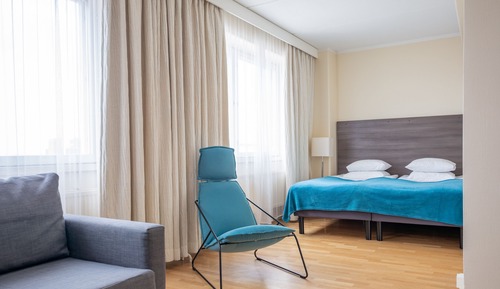 Habitación triple superior, 1 cama de matrimonio con sofá cama, no fumadores