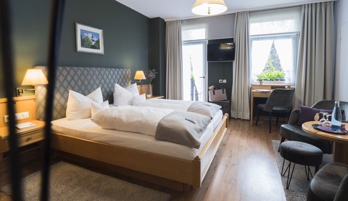 Habitación doble, balcón
