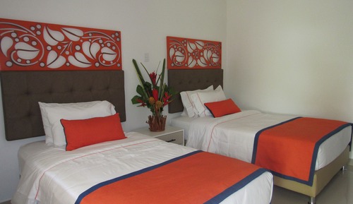 Habitación estándar doble, 1 habitación, no fumadores, vistas al jardín