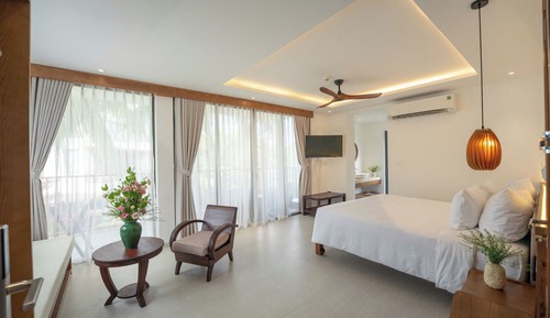 Suite junior, piscina privada