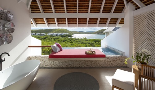 Suite romántica, 1 cama de matrimonio grande, piscina privada (Plunge Pool - Adults Only)