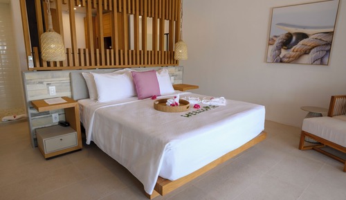 Habitación Deluxe, 1 cama de matrimonio grande, piscina privada