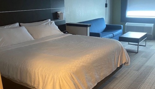 Suite, 1 cama de matrimonio grande (Communications, Roll-In Shower)