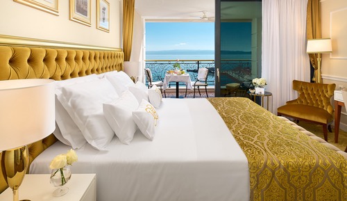 Premium Double or Twin Room, 1 Double Bed, Balcony, Sea front