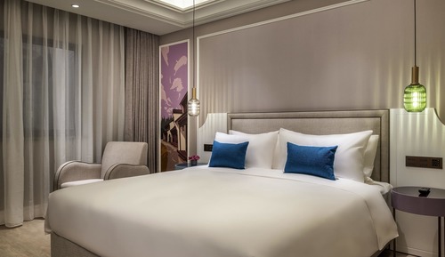 Habitación superior, 1 cama de matrimonio grande