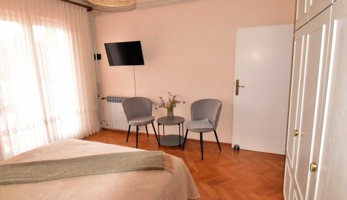 Habitación doble, terraza, vistas al jardín