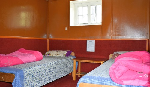 Habitación económica, 2 camas individuales, no fumadores, vistas a la montaña