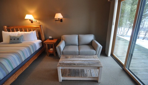 Habitación, 1 cama de matrimonio, vistas al lago