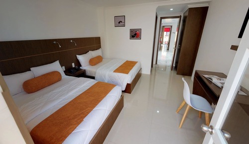 Habitación Deluxe, 2 camas dobles, no fumadores