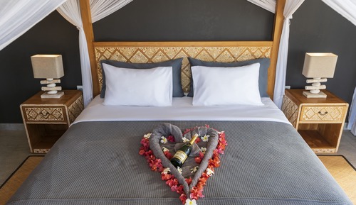 Suite panorámica, 1 cama de matrimonio grande, vistas al mar