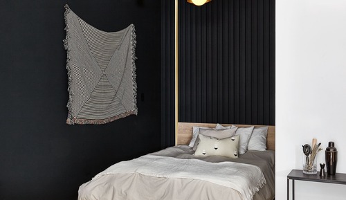 Suite estudio de diseño, 1 cama de matrimonio, cocina básica, planta baja