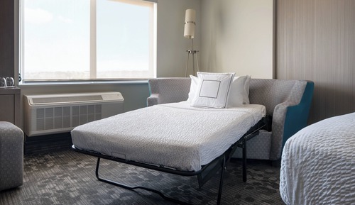 Habitación, 1 cama de matrimonio grande con sofá cama (Hearing Accessible)