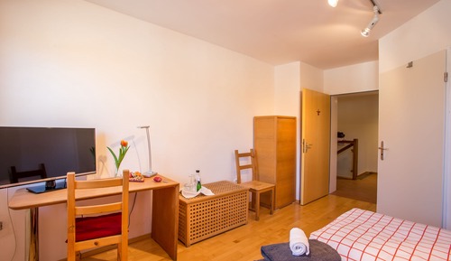 Habitación estándar doble, baño privado