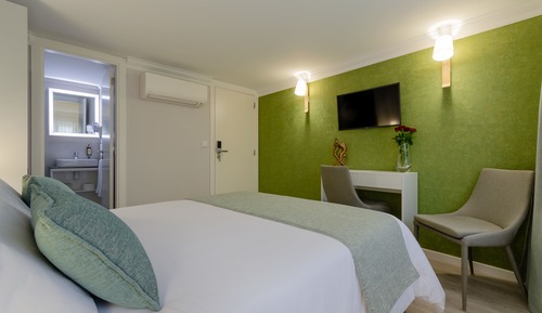 Habitación estándar doble, 1 cama de matrimonio, vistas al jardín