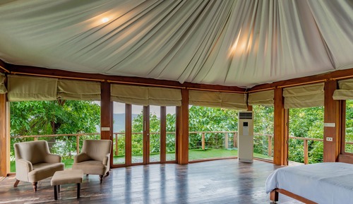 Casa de lujo en un árbol