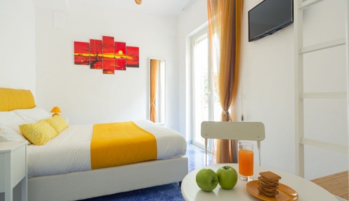 Habitación con 1 cama doble o 2 individuales, terraza (Aragonese)