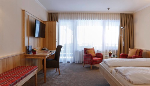 Habitación Confort doble, vistas al jardín