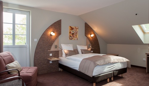 Habitación estándar, 1 cama doble o 2 individuales, balcón