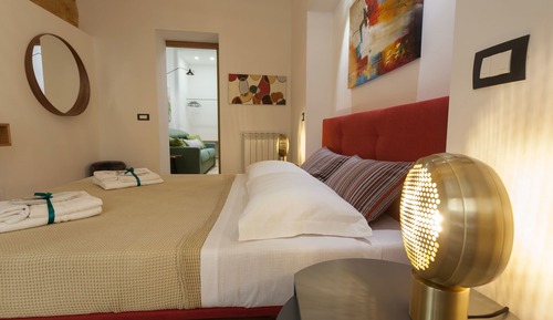 Suite Deluxe, 1 cama de matrimonio con sofá cama