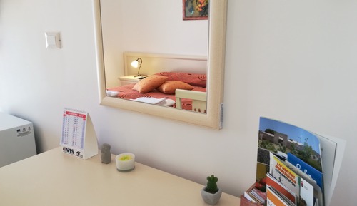 Habitación con 1 cama doble o 2 individuales, vistas al jardín (Fico d'India )