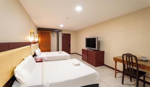Habitación familiar, 2 camas de matrimonio