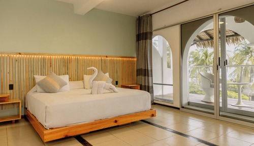 Habitación estándar, 1 cama de matrimonio grande, vistas al mar