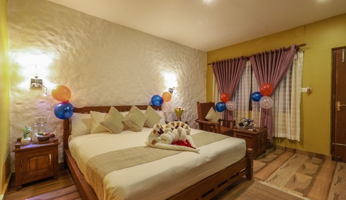 Habitación de luna de miel, 1 cama de matrimonio grande, vistas al lago
