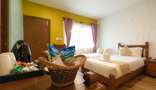 Habitación triple Deluxe, vistas al lago