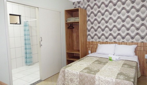 Habitación económica doble de uso individual, 1 cama doble, accesible para personas con discapacidad