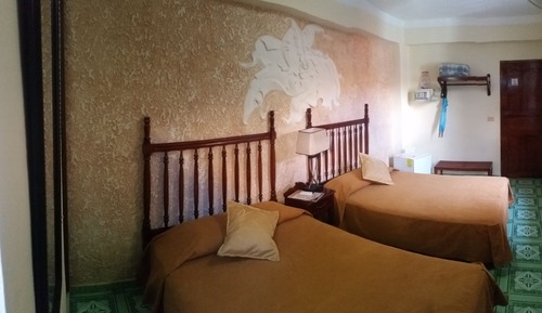 Habitación estándar doble, 2 camas individuales, vistas al jardín
