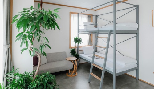 Habitación estándar con 2 camas individuales, no fumadores (Bunk bed)