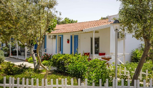 Bungalow familiar, 3 habitaciones, vistas al jardín, junto a la playa