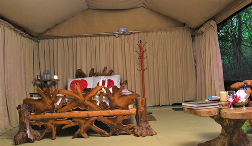 Tienda estándar, 1 cama doble