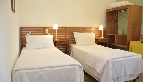 Habitación estándar doble, 1 cama de matrimonio, patio