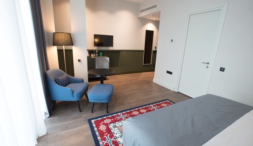 Habitación Premium, 1 cama de matrimonio, terraza, vistas a la ciudad