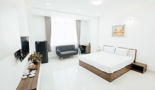 Apartamento estándar, cocina básica