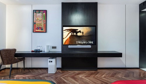 Habitación familiar con 2 camas individuales, 2 camas dobles